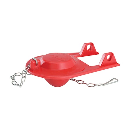 Korky Plus Korky Plus Universal 2 Inch Toilet Flapper Red 2001BP